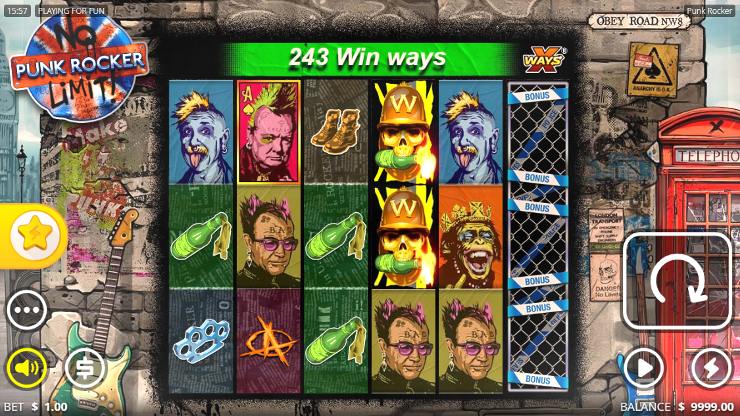 Nolimit City Slots - Punk Rocker