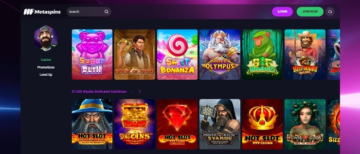 Relax Gaming Casinos - Metaspins