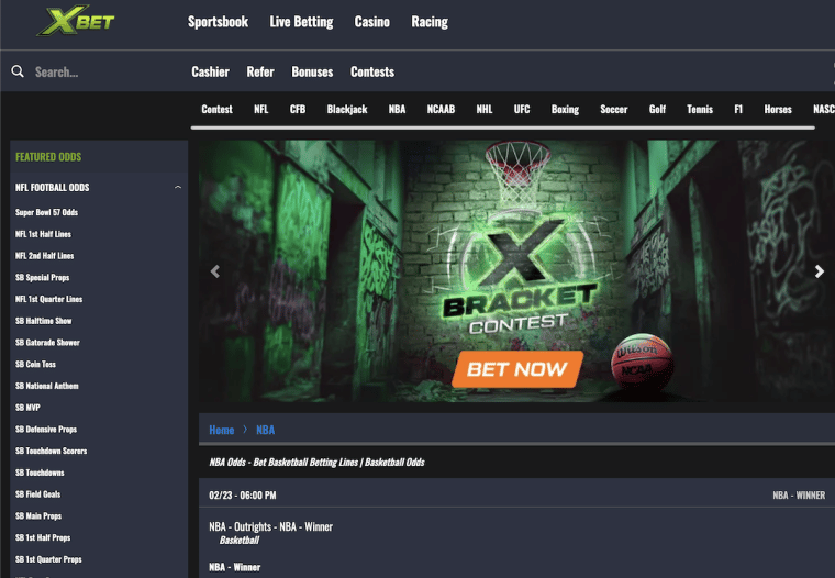 XBet NBA Betting