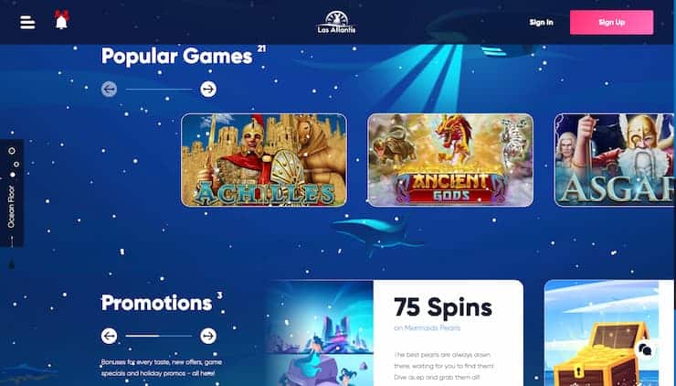 Las Atlantis Oregon Online Casino