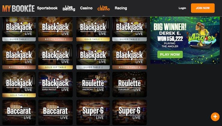 MyBookie Oregon Online Casino