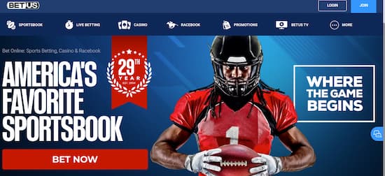 BetUS signup step 1