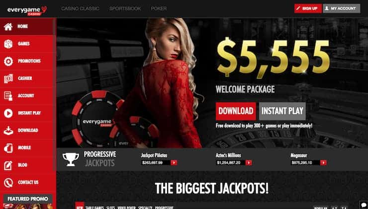 Everygame Arkansas Online Casino