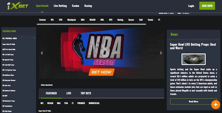 Xbet New Jersey online Sportsbook