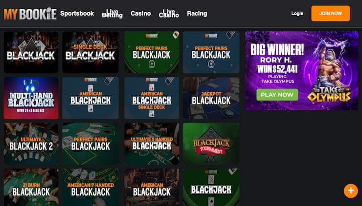 MyBookie Louisiana Real Money Online Casino
