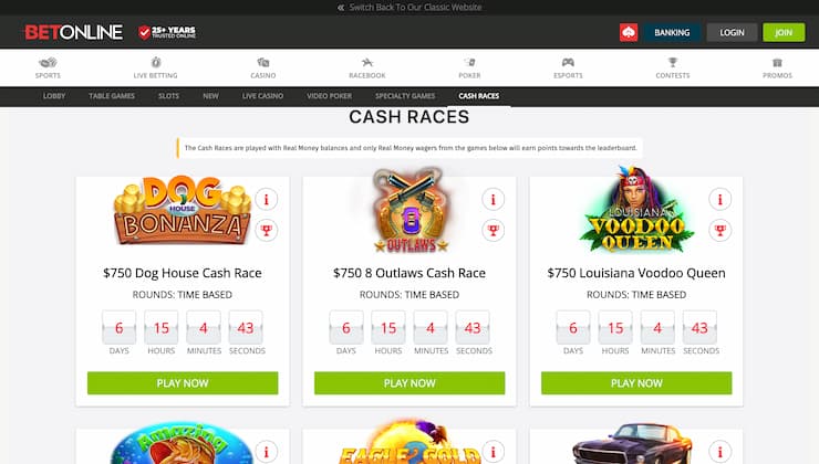 BetOnline Massachusetts Online Casino