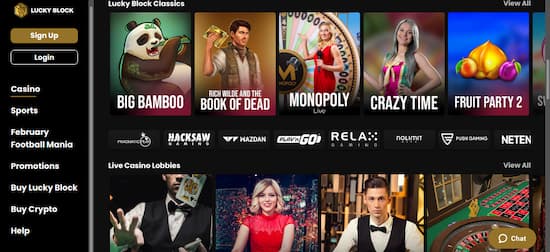 Lucky Block review Bet365 alternatives