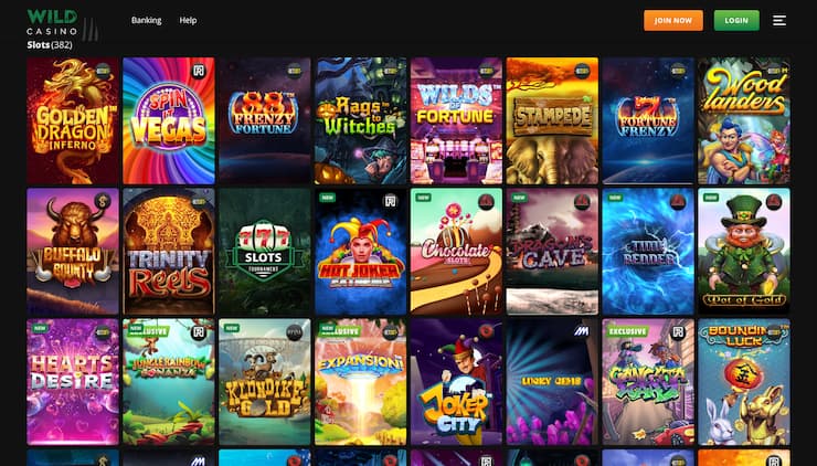 Wild Casino Delaware Online Casino