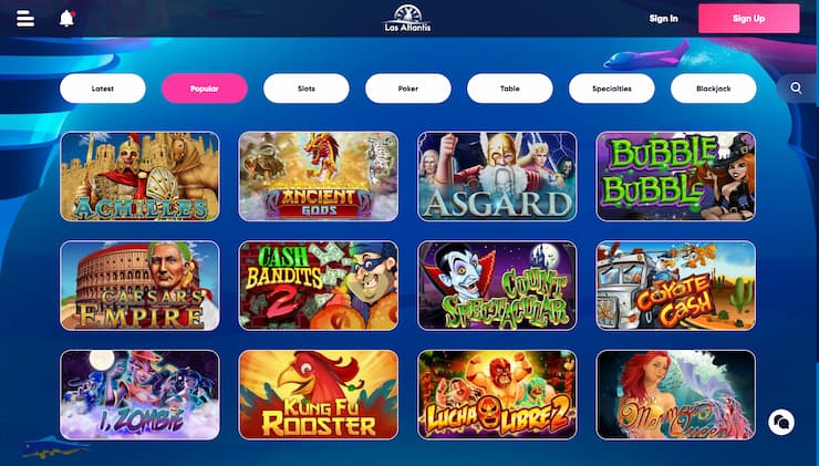 Las Atlantis Delaware Online Casino