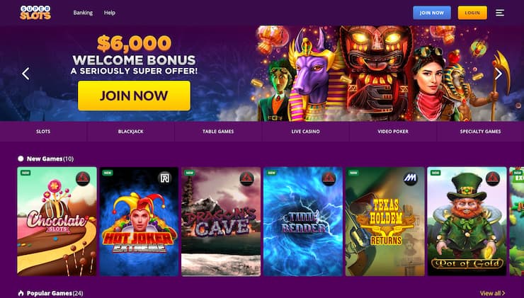 Super Slots Delaware Online Casino