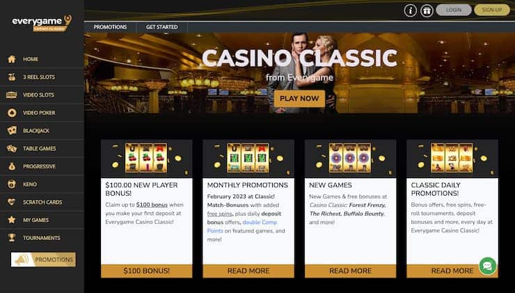Everygame Tennessee Online Casino