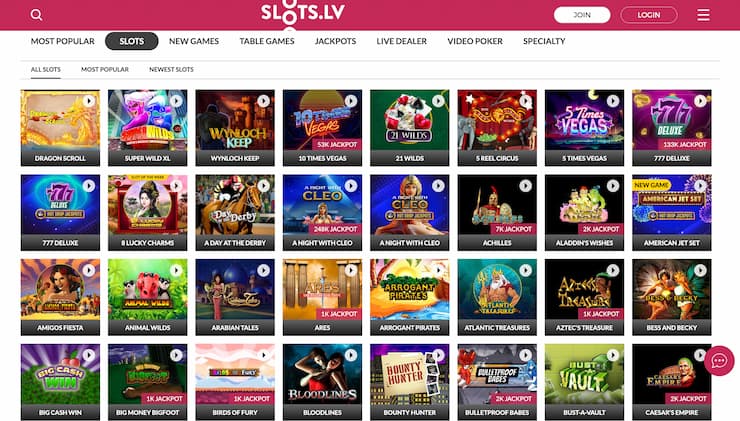 SlotsLV Online Casino in Oklahoma
