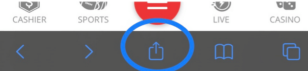 Click "Share"