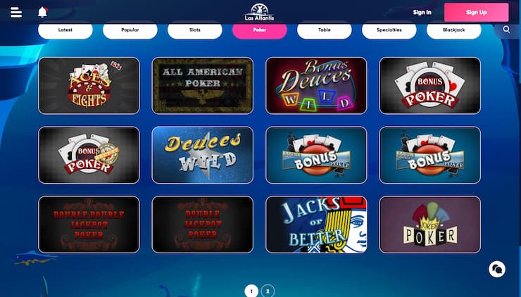 Las Atlantis Virginia Online Casino