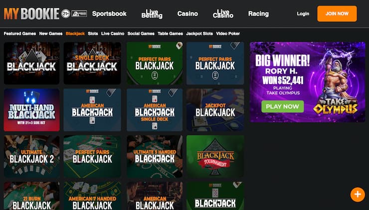 MyBookie Virginia Online Casino