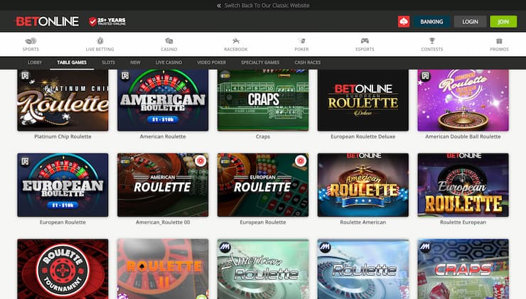 BetOnline Virginia Online Casino