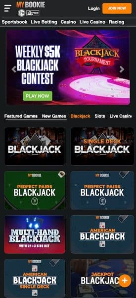 MyBookie Arizona Casino App