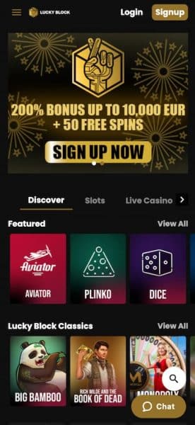 Lucky Block Arizona Casino App