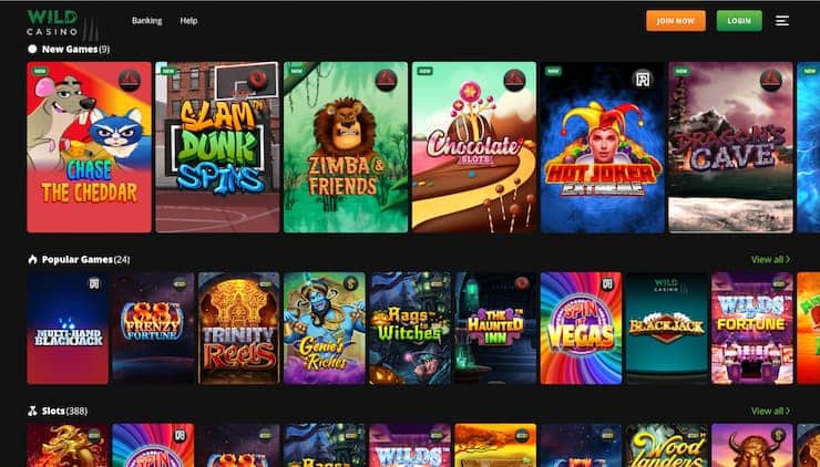 Wild Casino Neosurf Casino Online