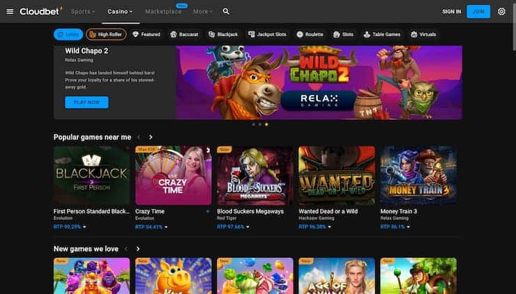 Cloudbet Neosurf Casino Online
