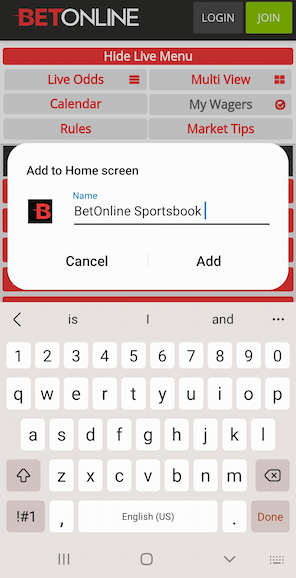 Step 4 BetOnline Download