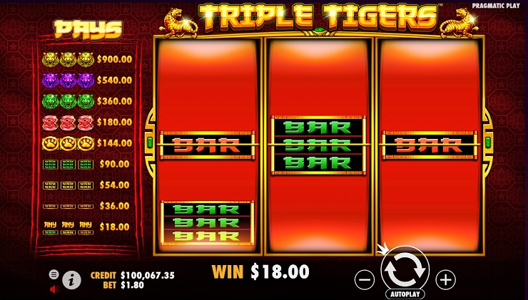 Triple Tigers Slot