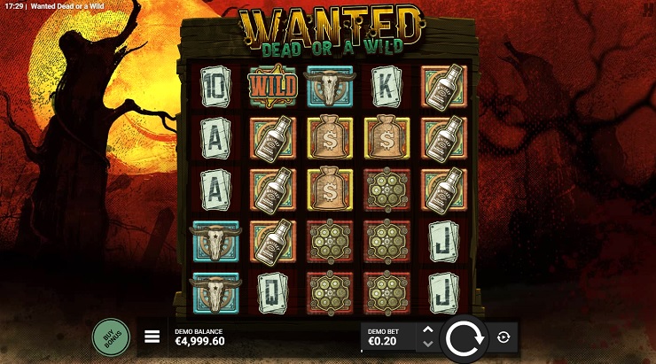 Wanted Dead or a Wild Slot