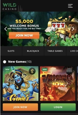 Wild-casino-mobile-app
