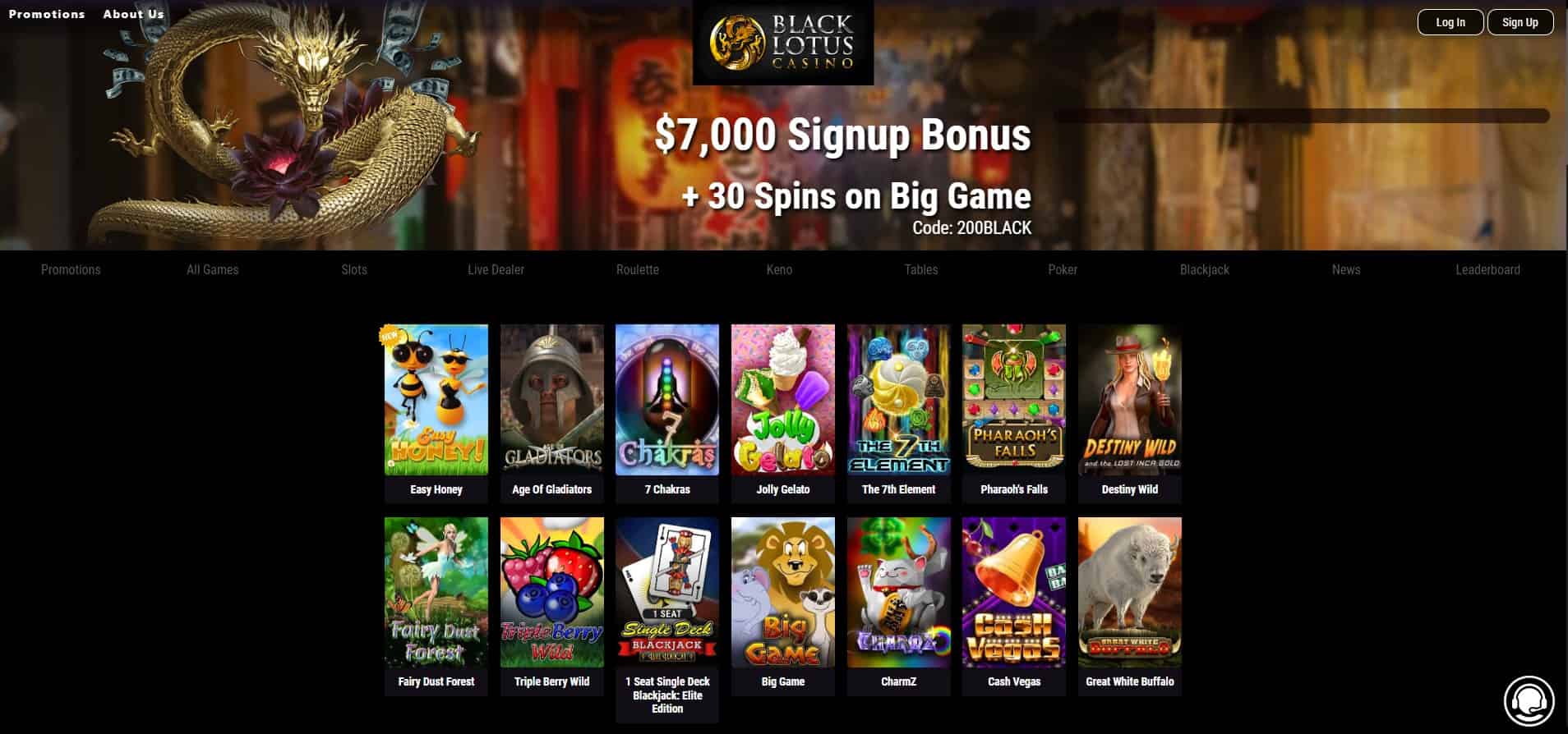 black lotus sign up