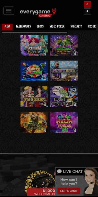everygame casino