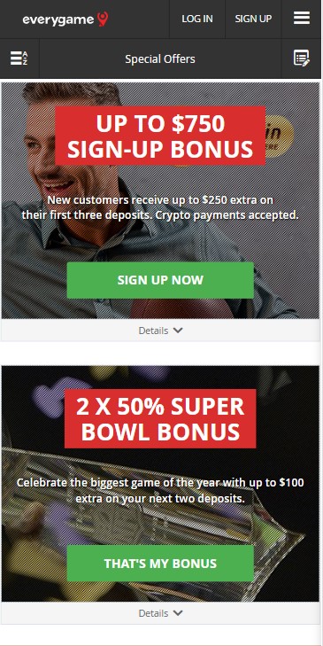 everygame mobile sportsbooks