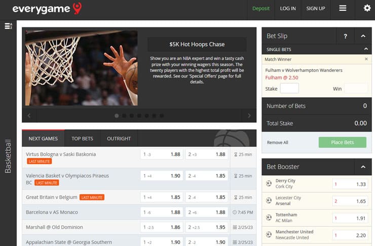 EveryGame NBA Betting