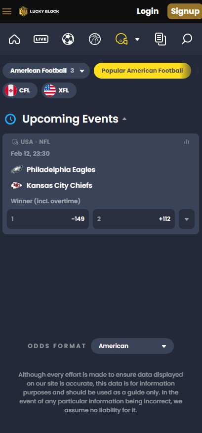 lucky block betting app