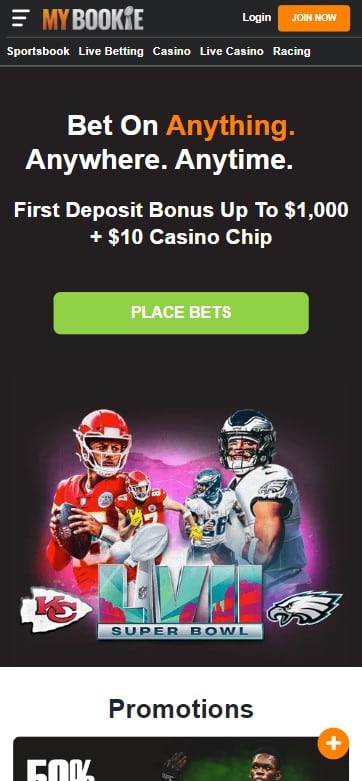 mybookie mobile sportsbook
