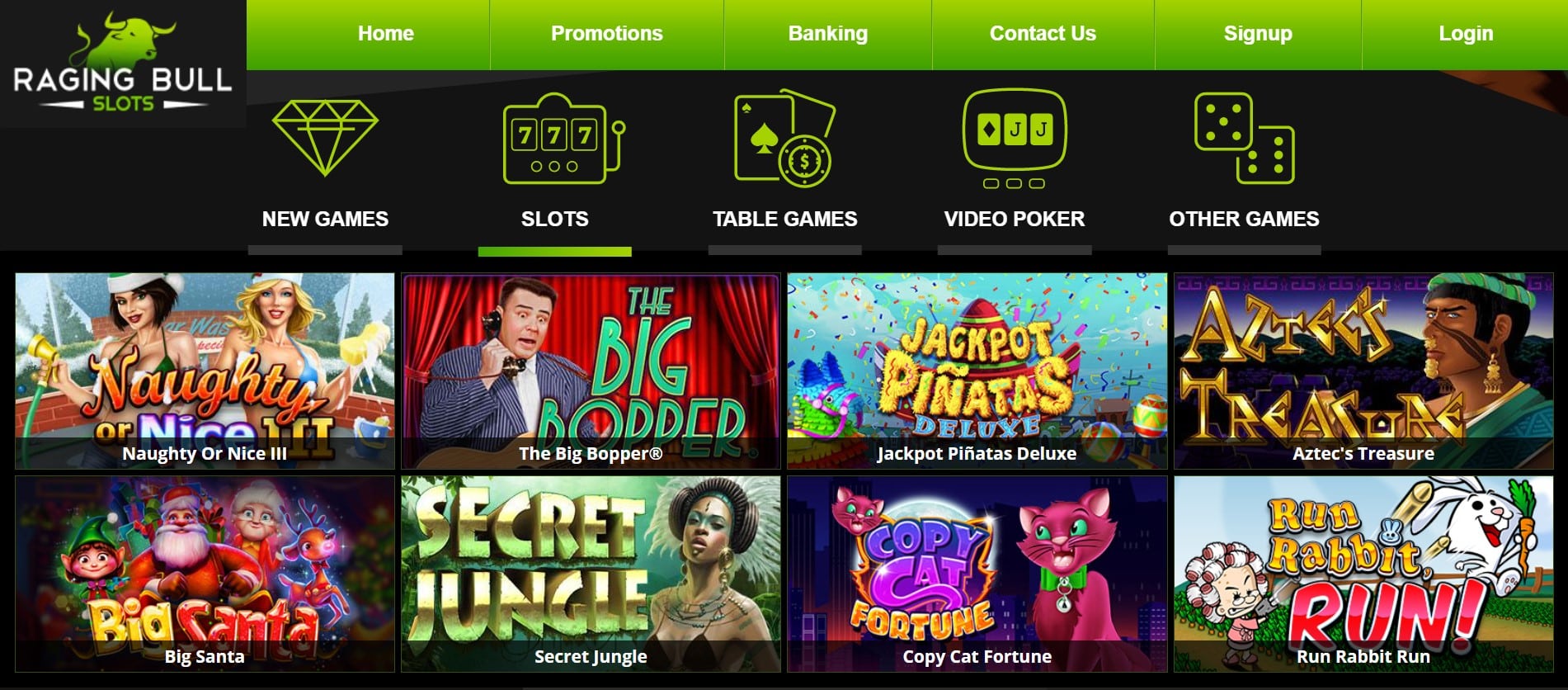 raging bull slots