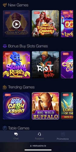 mBit casino