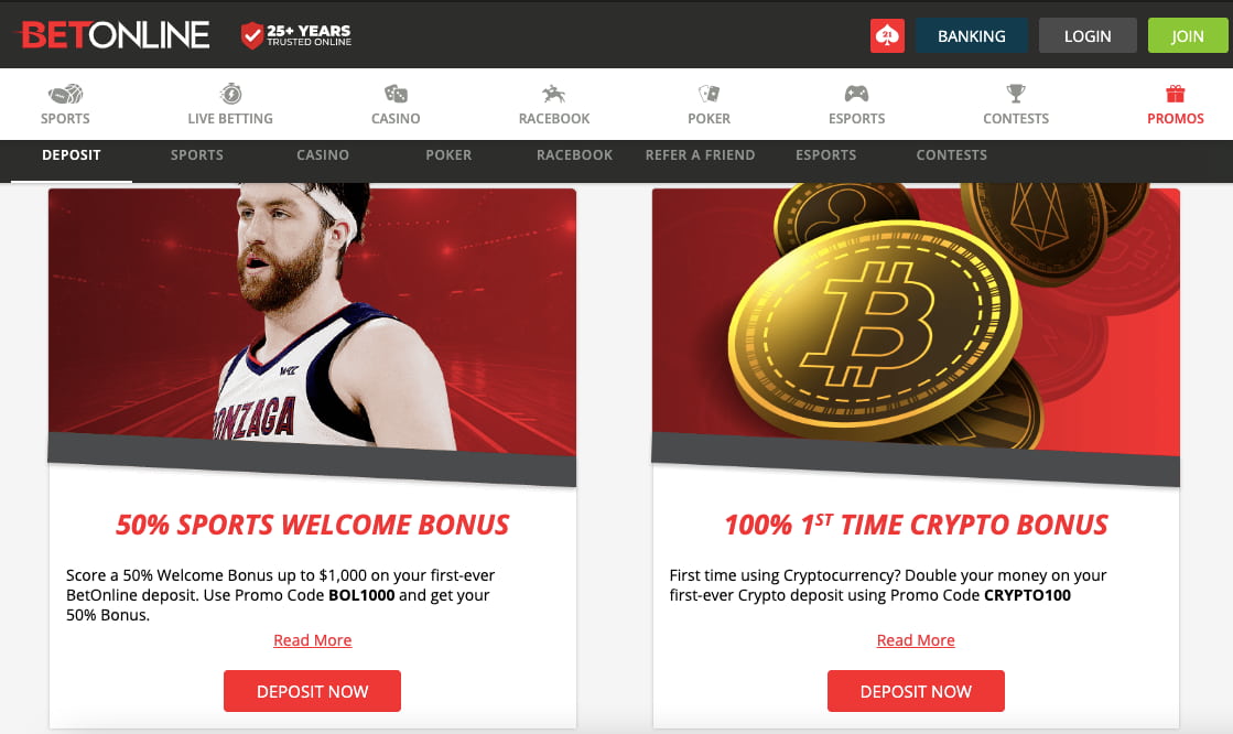 BetOnline basketball promos