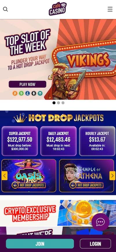 Cafe Casino App
