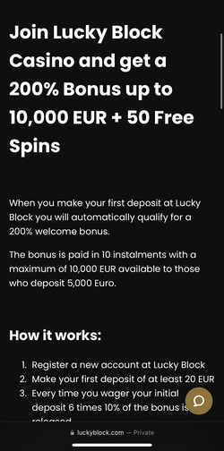 Bonus T&Cs
