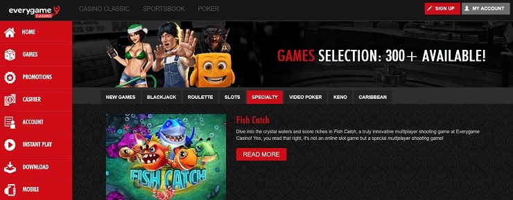 Everygame Casino Fish Game Gambling