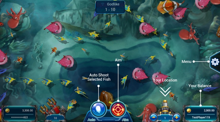 Fishing God Casino Game