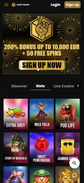 Lucky Block West Virginia Casino App