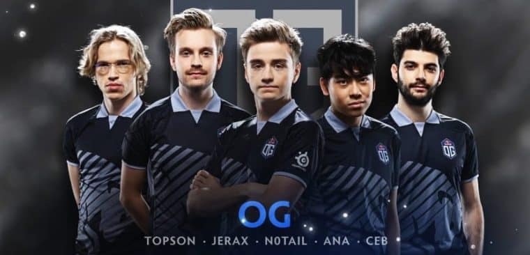 OG Esports Team Dota 2