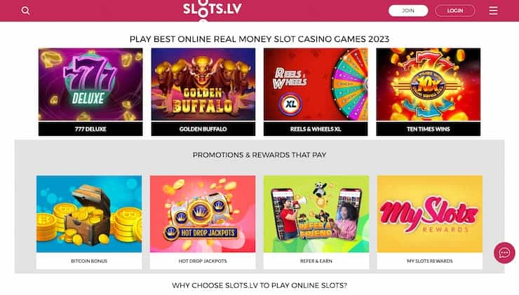 SlotsLV No Deposit Casino