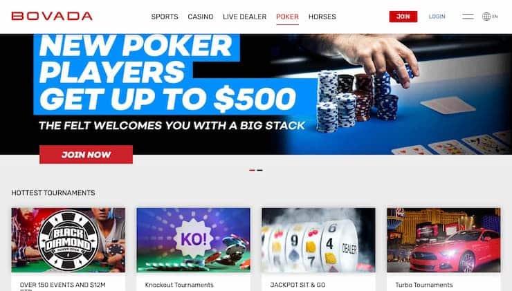Bovada Texas Holdem Online Casino