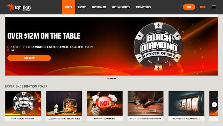 Ignition Texas Holdem Online Casino