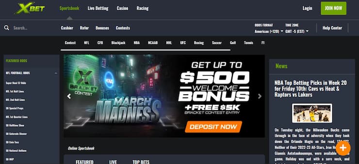 XBet bet on Elite 8