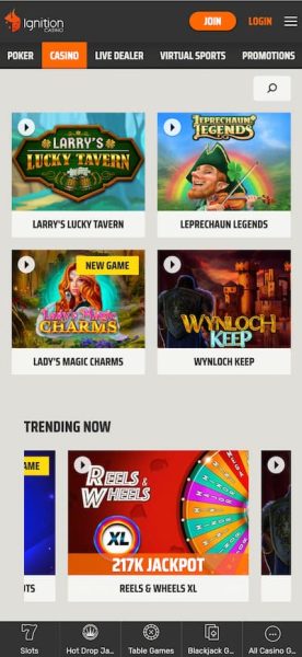 Ignition Idaho Casino App
