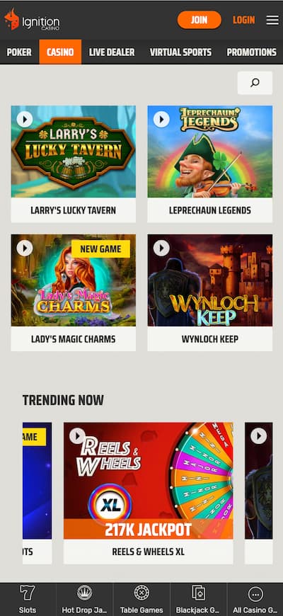 Ignition Casino App