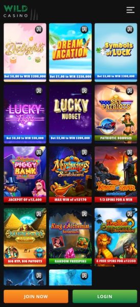 Wild Casino Massachusetts Casino App